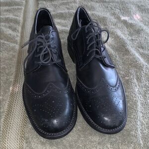 Classic Black Men's Dress Shoes